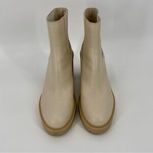 Dolce Vita Coen H2O Lug Sole Chunky Leather Ankle Boot Size 10